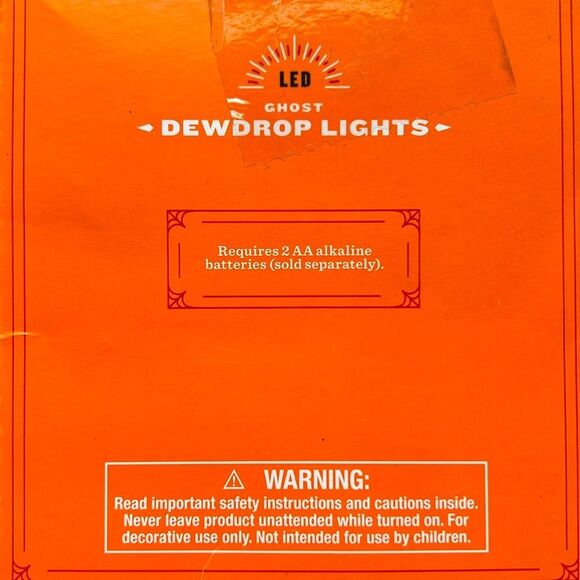 Hyde and Eek Indoor LED Ghost Dewdrop Lights - Picture 3 of 3